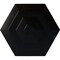 Ekena Millwork Woodruff Ceiling Medallion, Hand-Painted Jet Black, 23 1/4"OD x 7/8"P CM23WFBLF - alternate 1